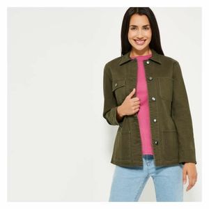 🎄 NEW WITH TAGS military style jacket Plus size
